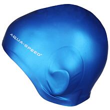 Ear swimming cap blue