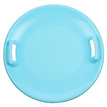 Superstar plastic sledge disc azure