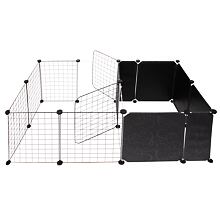 Azor pet fence cage black