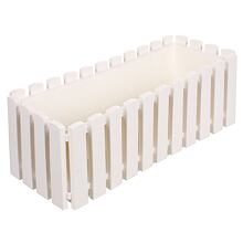 Fency window box white