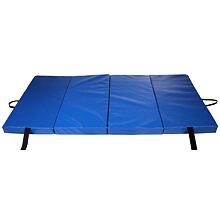 FoldMat 8 folding gymnastic mat blue