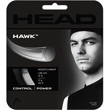 Hawk tennis string 12 m black
