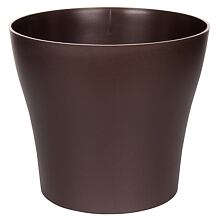 Tulipan Mat flower pot brown