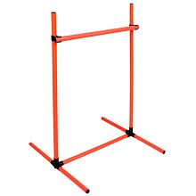 Crossbar agility hurdle for dogs orange