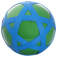 Cross Ball rubber ball green-blue