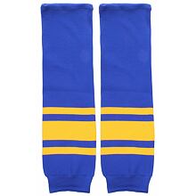 Motor ice hockey socks blue-yellow