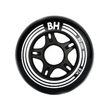 Black 80mm 82A in-line skate wheel