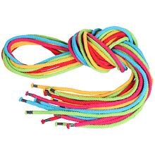Braided rope 300 cm set of 10 pcs