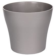 Tulipan Mat flower pot grey
