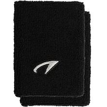 Sporty Logo wrist sweatband black