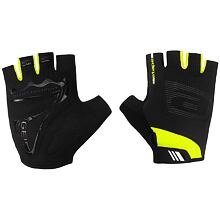 Garda cycling gloves black-yellow fluo