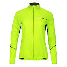 Gloria 2.0 womens cycling jacket yellow fluo