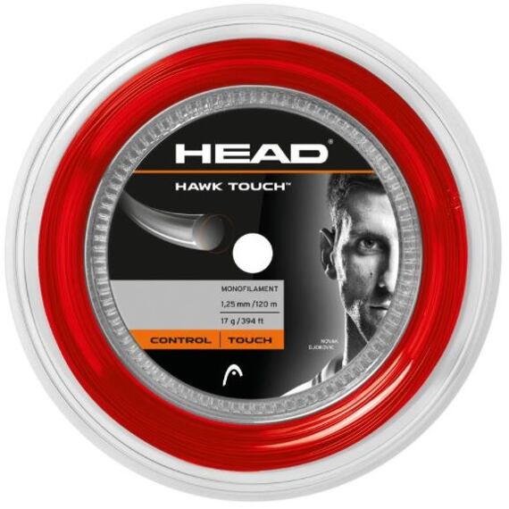 Hawk Touch tennis string 120 m red