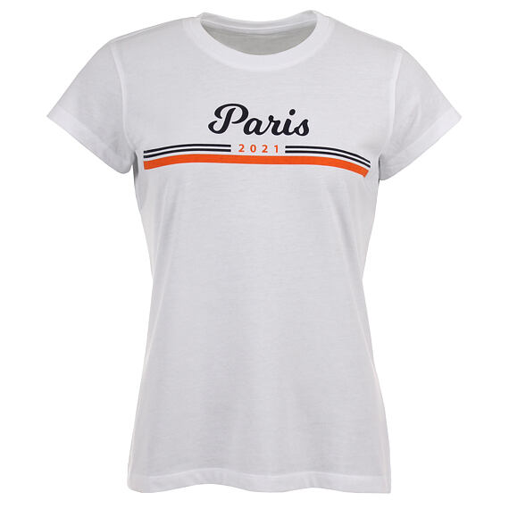 Paris 2021 Tech Tee women's t-shirt white
