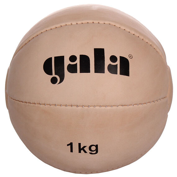 Gala BM 01 kožený medicinální míč