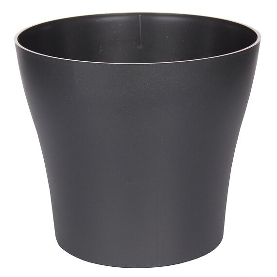 Tulipan Mat květináč antracitová