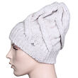 Screw Beanie dámská zimní čepice béžová