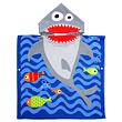Shark poncho towel for kids