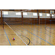 School volleyball net