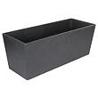 Florence Stone decorative plant box 50 cm anthracite