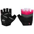 Liana cycling gloves white-pink
