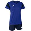 Phoenix Set Women women's t-shirt and shorts royal navy