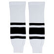 Team SR hockey socks white