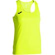 Siena women's tank top fluo yellow