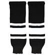 Team SR hockey socks black