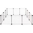 Bucky pet fence cage black