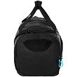 Duffle Bag sportovní taška černá-tyrkysová