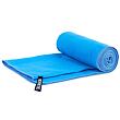 Microfibre quick drying towel 50 x 120 cm sky blue