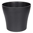 Tulipan Mat flower pot anthracite