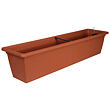 Magnolie 2Smart self-irrigation window box 80 cm terracotta