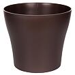 Tulipan Mat flower pot brown