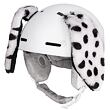 Funny Kit helmet decoration black-white