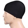 Polyester Cap plavecká čepice černá