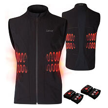 Electrically heated vest