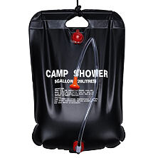 Portable solar showers
