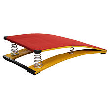 Gymnastic springboard