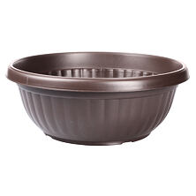 Rounded plant pots