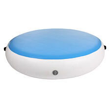 Inflatable trampolines