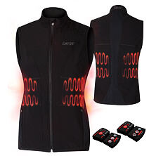 Electrically heated vest